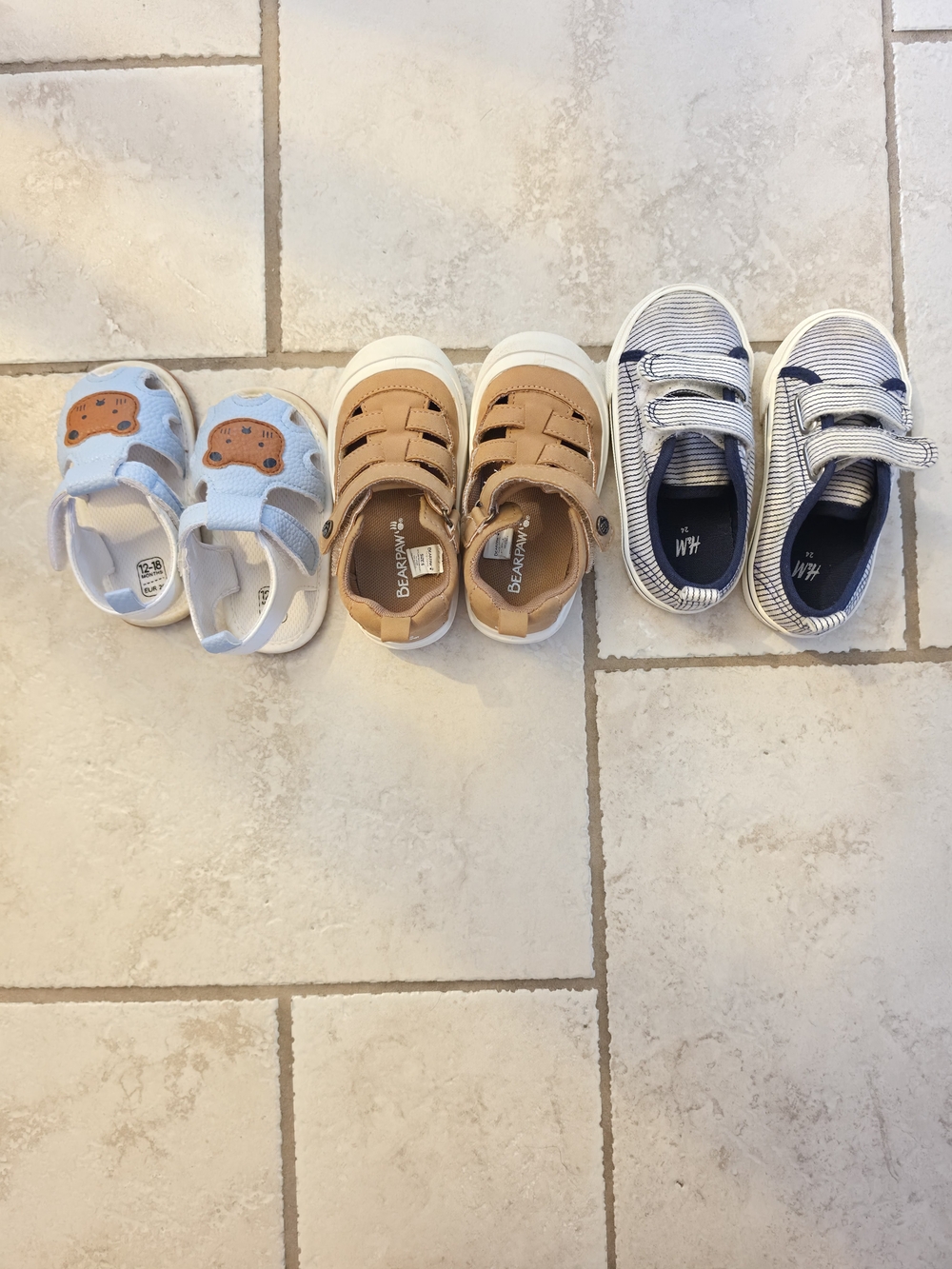 Bear paw and H & M kids